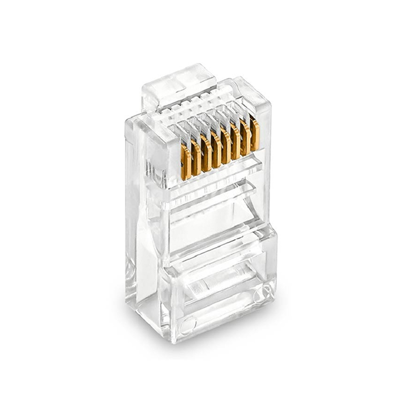 CAT5 CAT6 穿透式 全透明/鐵殼水晶頭