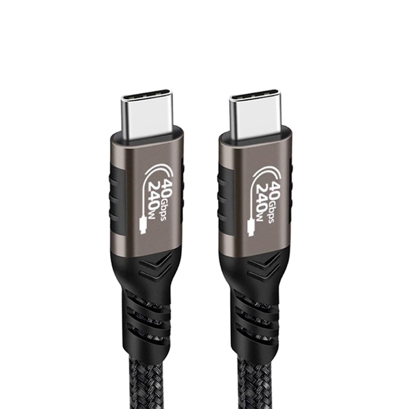 40Gbps  高速傳輸 USB4 數據線(直頭款)