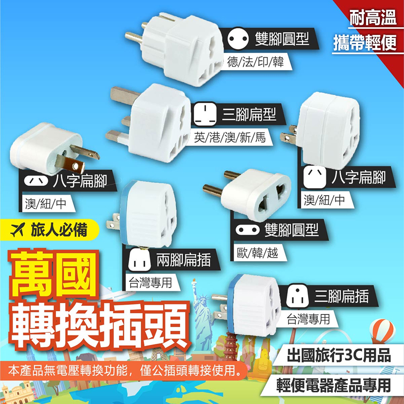 萬國轉換插頭