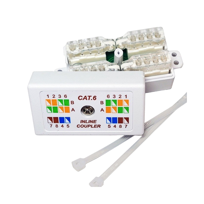 CAT6 CAT7 RJ 45 網路延長對接頭 模塊