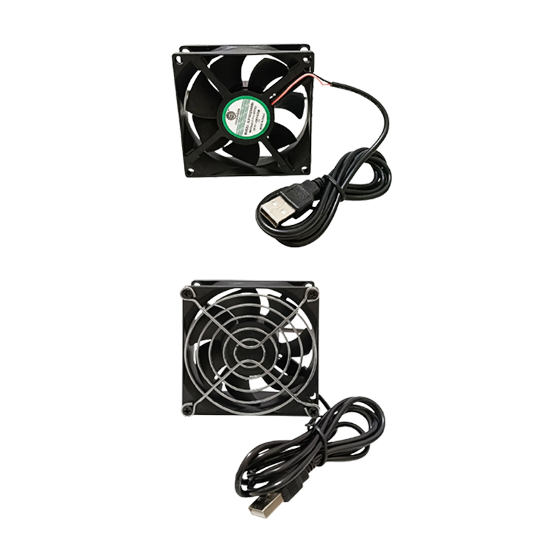 USB 超靜音非充電型散熱風扇 (無網罩 / 單網罩 / 雙網罩)